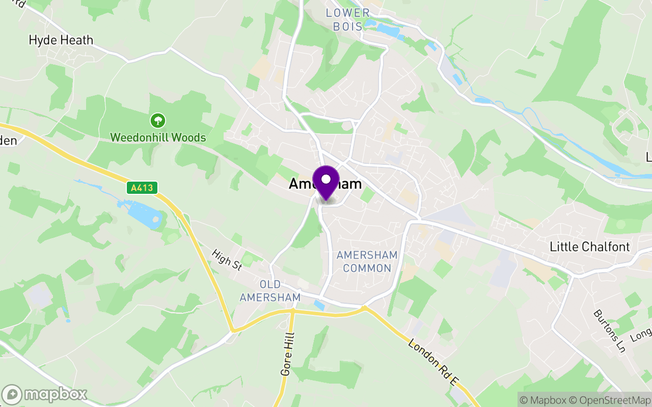 Map of Amersham