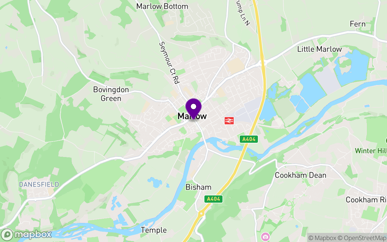 Map of Marlow