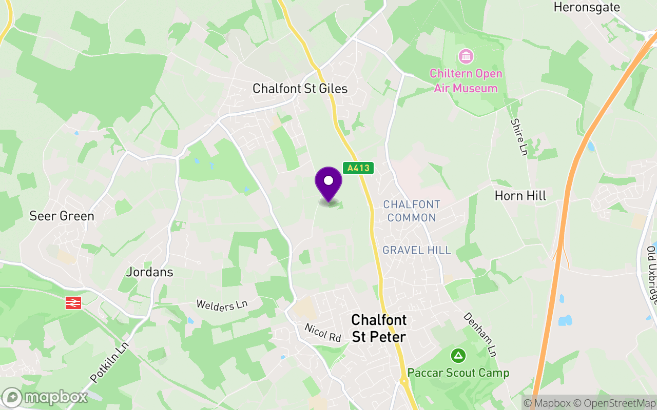 Map of The Chalfonts